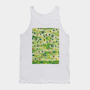 Lemon and lime abstract Tank Top